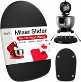 Ibyx mixer slider front view showing sleek black design and easy access