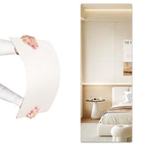 iCAGY full body mirror front view showing frameless modern look and clear reflection
