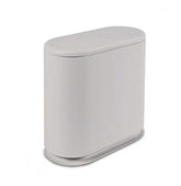 IEEK slim trash can front view showing compact modern design and tidy aesthetic