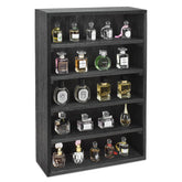 Ikee Design front view of wall-mounted shelf showcasing neat display benefit
