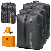 IKYWT front packaging showing the 3-pack kit and pump, highlights space saving