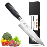 imarku front view of knife showing full blade and balanced profile benefit