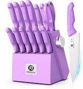 imarku lavender block front view showing entire set and neat storage benefit