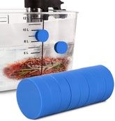 IMPRESA front packaging showing ten blue silicone clips for secure sous vide holding