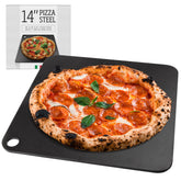 IMPRESA front view of steel plate showing flat baking surface, durable and ready
