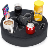 INNO STAGE front view showing caddy and organized cups, keeps drinks secure
