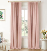 INOVADAY front view blush pink panels adding privacy and style