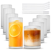 INSETLAN front packaging showing complete 8-piece glass set and secure box