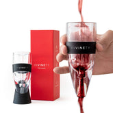 Invinety front view showing sleek aerator design and easy grip
