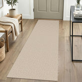 IOHOUZE runner front view showing cream beige color and slim profile for versatile styling