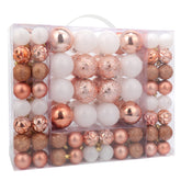 ISULIFE front packaging showing full 87-piece rose gold set and easy carrying