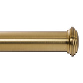 Ivilon front packaging showing warm gold rod set and included hardware for easy install