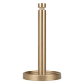 Ivilon warm gold front view showing sleek holder and tidy countertop benefit