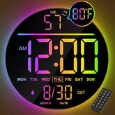 JALL front view large display showing clear time and vibrant color for visibility