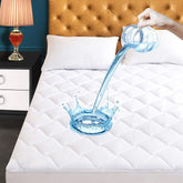 JamRest front packaging of Twin XL mattress pad showing key features and fit benefit