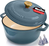 JANSKA MUELLER HOME front view showing pot and lid, durable finish and table-ready look