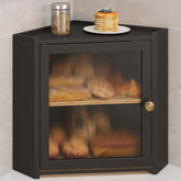 JANSNIMEN front view of bread box showing neat storage and farmhouse style