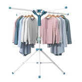 JAUREE tripod front view showing full arms and hanging capacity benefit