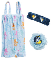 Jay Franco Bluey front packaging showing full spa set and cheerful design for gift-ready appeal