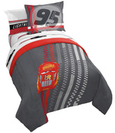 Jay Franco Cars McQueen comforter front showing bold design and fun look