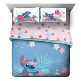 Jay Franco Disney Lilo & Stitch comforter front showing colorful character design and bold visuals