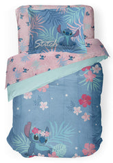 Jay Franco comforter front with Lilo and Stitch, vibrant room-ready design