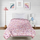 Jay Franco Hello Kitty front view showing heart sunglasses and vibrant design for playful decor