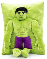 Jay Franco Hulk front view showing 3D design and playful decor appeal