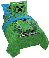 Jay Franco front view of Creeper comforter showing bold design and cozy warmth