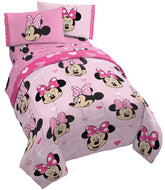 Jay Franco Minnie full comforter front view showing vibrant design and cozy appeal