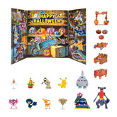 Jazwares packaging front view showing calendar and branded artwork benefit collectible presentation