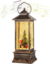 JEDAWN lantern front view showing warm bronze frame and glowing benefit