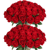 Jefuzh front packaging showing 50 red roses, ideal for bulk events