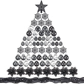Jenaai front packaging showing full 74-piece black ornament kit and neat gift box