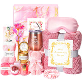 jeowoqao gift basket front view showing all items for gifting comfort