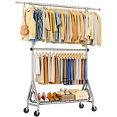 JIEJIERUI front view showing full assembled rack and heavy-duty capacity