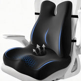 JIPORIER front view of cushion on office chair showing ergonomic shape and comfort