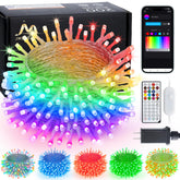 JMEXSUSS front packaging showing 66ft 200 LED set and features, ideal for gifting