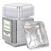 JOCHER front packaging showing 50 pans and lids, easy bulk convenience