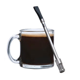 JoGo front view showing compact portable brewer and benefits of single-serve brewing