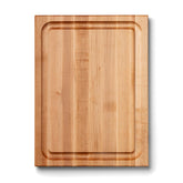 John Boos front view showcasing maple board and clean prep surface for durability