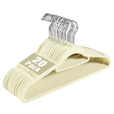 JohneyRulu front view of 20-pack hangers showing neat packaging and space saving
