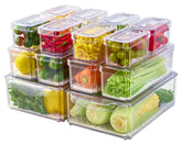 JollyPack front view of 14-pack showing clear bins and lids for quick inventory