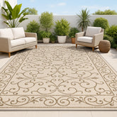 JONATHAN Y front view showing filigree pattern and versatile outdoor use