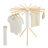 JOOM front view of drying rack showing full hanging capacity and convenience