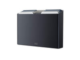 Joseph Joseph front view of graphite Folio case showing organised storage benefit