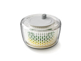 joseph joseph front view showing compact multi-prep set and clear bowl benefits quick storage
