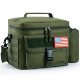 JOYHILL front view showing compact tactical lunch bag and quick-access pocket benefits