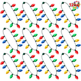 JOYIN front packaging showing 12-count LED necklaces for quick party setup