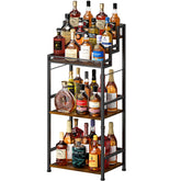 Jsskeeim front view full unit showing tidy bottle display and easy access